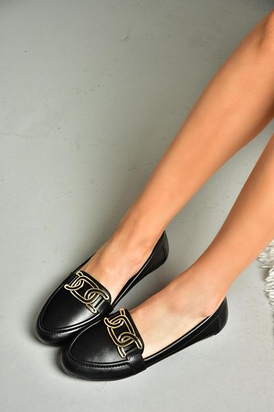 Fox Shoes Жіночі туфлі S314020609 з чорною пряжкою