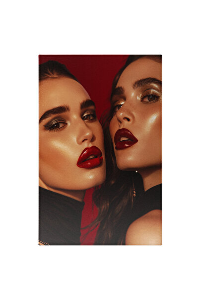 StoryGift Romania Tablou Canvas Senzualitate Feminină Vizibilă Prin Machiajul...