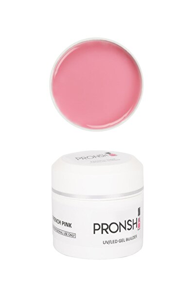 Pronsh Builder Jel 50ml French Pink Protez Tırnak Jeli , Protez Nail Shop