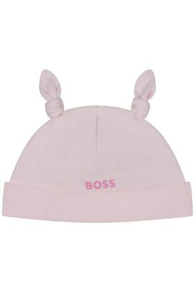 BOSS girls hat J91146 pink