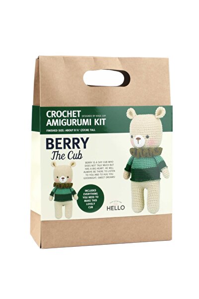 Genel Markalar Tığ İşi Amigurumi Yapım Kiti, Sevimli Hayvan Figürleri Seti