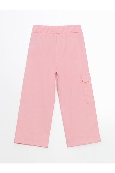 LC Waikiki Elastic Waist Girl's Cargo Sweatpants