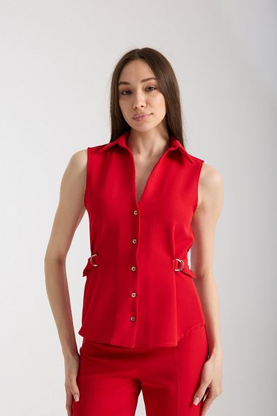 Swass D Buckle Detailed Vest