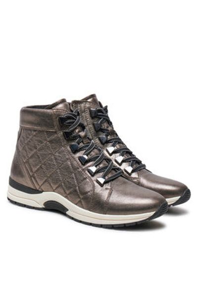 Caprice women's ankle boots 9/25252/43 silver
