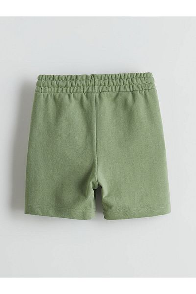 LC Waikiki Printed Boys' Shorts with Elastic Waist