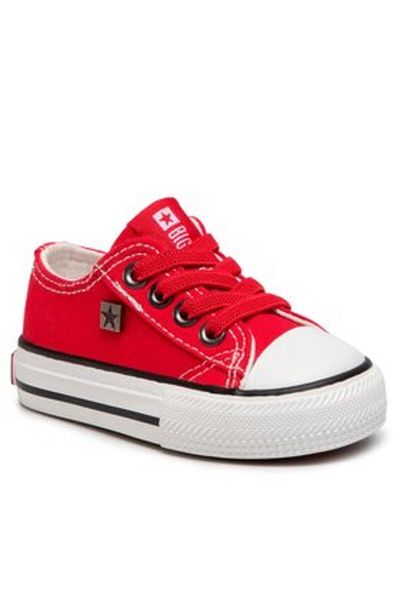 Big Star Shoes unisex children's sneakers DD374161 red