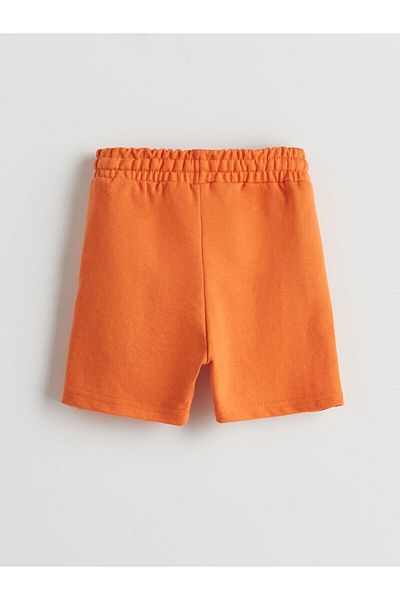 LC Waikiki Printed Boys' Shorts with Elastic Waist