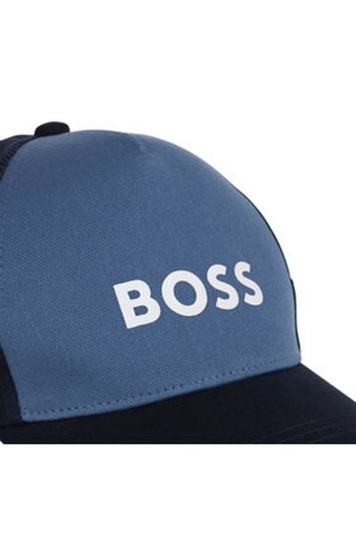 BOSS boy's hat J50950 blue