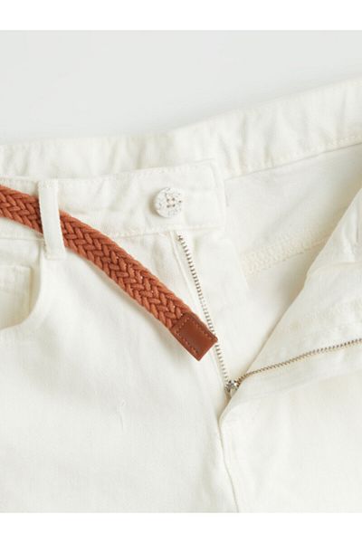 LC Waikiki Basic Girl's Jean Shorts