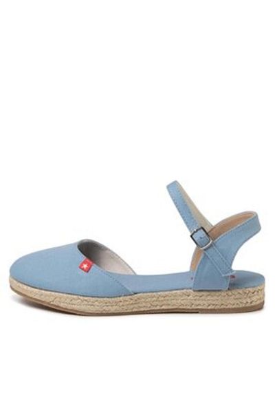 Big Star Shoes espadrile de damă FF274532 albastre