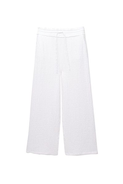 Pull & Bear Rustic trousers with elasticated waistband