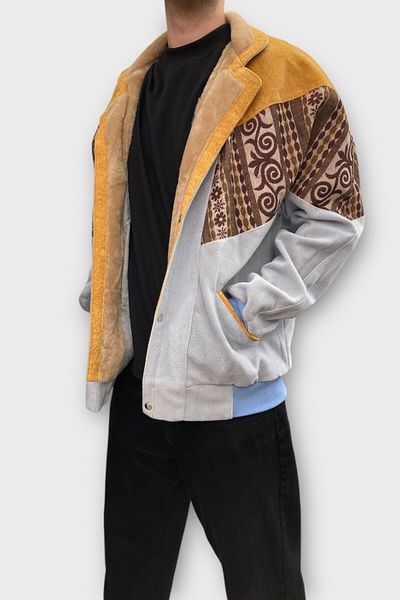 CANMODA (7369) XL размер специално яке с винтидж шарки