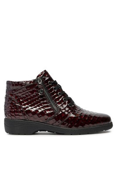 Caprice women's ankle boots 9/25152/41 red