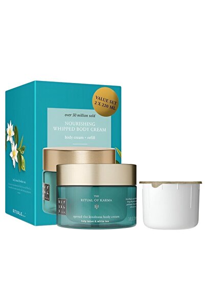 Rituals 2xad. The Ritual Of Karma Lotus Flower & White Tea Vücut Kremi 220 ml...