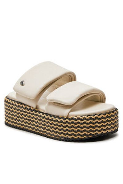 BLAUER blue women's espadrilles S4OPAL02/RAF natural