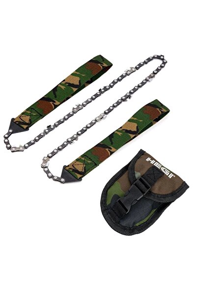 Hegi 818100061 Cep Tipi Zincirli El Testeresi 65cm - Kamuflaj