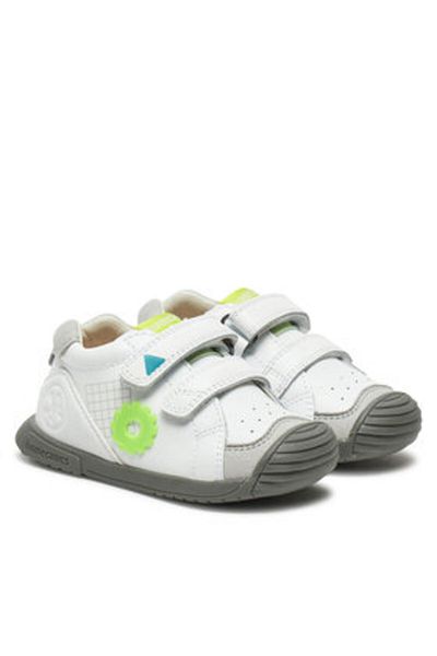 BIOMECANICS pantofi de băiat 241128 B050 albi