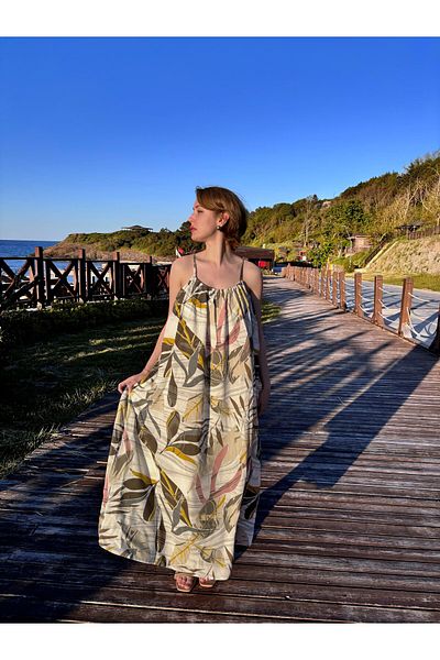 Le Savu ROCHIE CU CĂPTUȘEALĂ CU BRETELE DE FEMEI SHILSEE MULTICOLORE