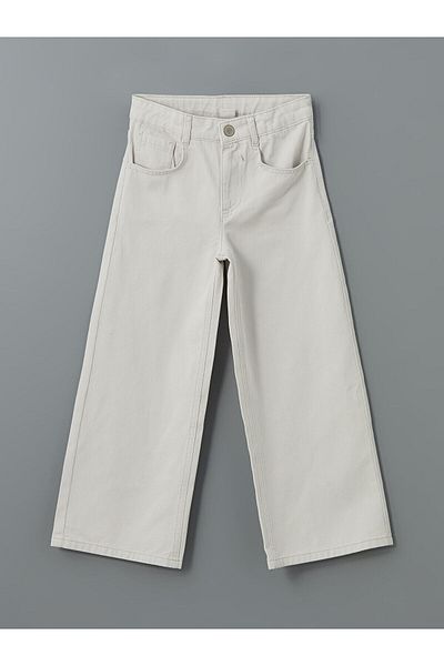 LC Waikiki Girl's Pants with Adjustable Elastic Waist