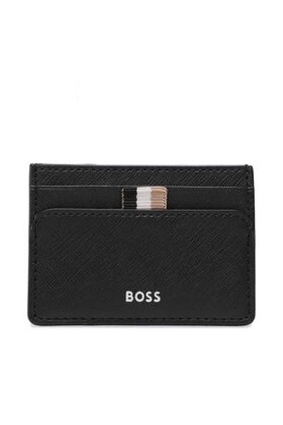 BOSS boss men's credit card holders 50485622 black