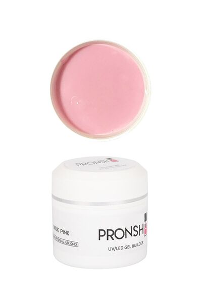 Pronsh Builder Jel 50ml Milk Pink (sütlü Pembe) Protez Tırnak Jeli , Protez N...