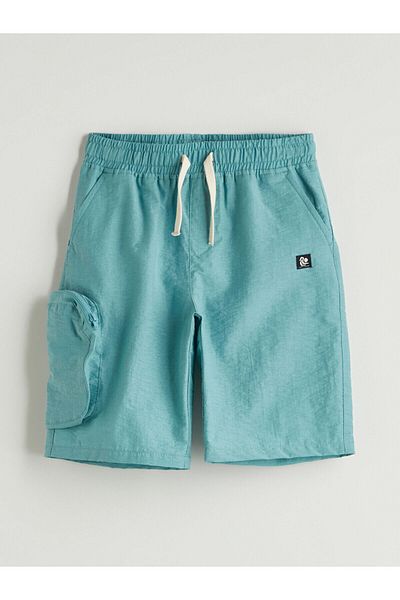 LC Waikiki Boys' Cargo Shorts with Elastic Waist