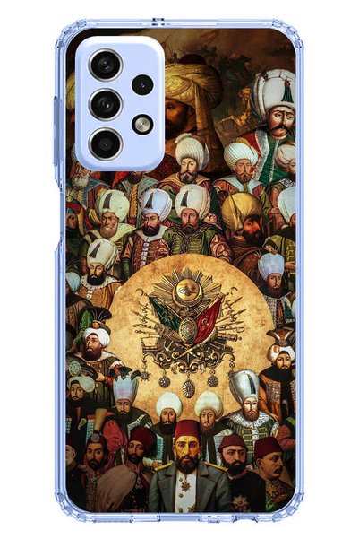 TechTree Samsung Galaxy A33 Compatible Ottoman Sultans Transparent Silicone Case