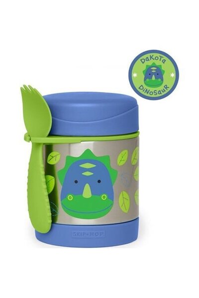 Skip Hop Zoo Paslanmaz Çelik Termos 325ml | Dino