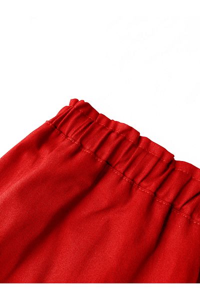 FREYA MODA Children's Elastic Waist Gabardine Skirt