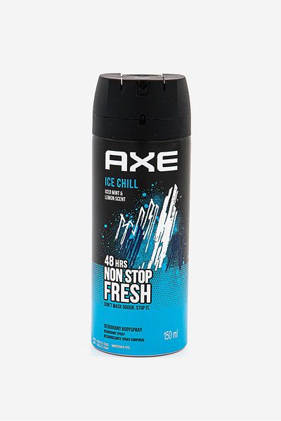 Axe بخاخ مزيل العرق للجسم آيس تشيل 150 مل، بنكهة النعناع المثلج