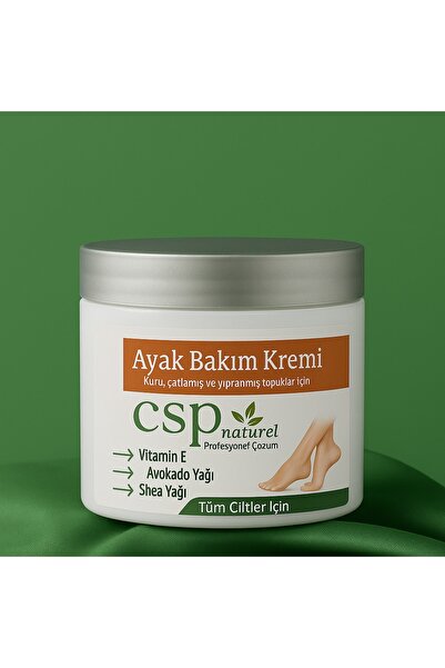 CSP Naturel Ayak Bakım Topuk Çatlak Kremi Ölü Deri Temizler Ayak Kokusu Ayak ...