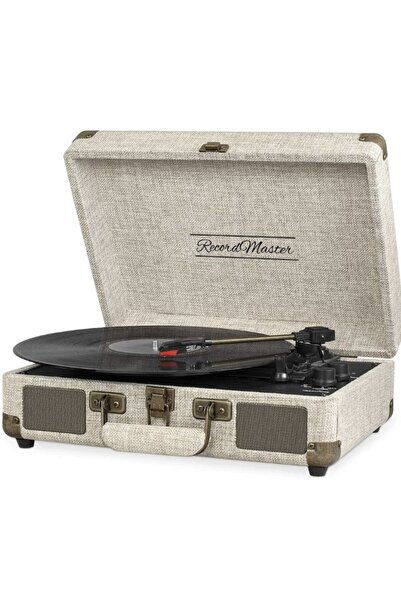 Genel Markalar *  Record Master St14012 Özel Kumaş Kaplama Retro Pikap 33, 45...