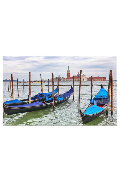 StoryGift Romania Canvas Print Sunrise at Basilica San Giorgio Maggiore Destination, Venice, Water, Architecture, P