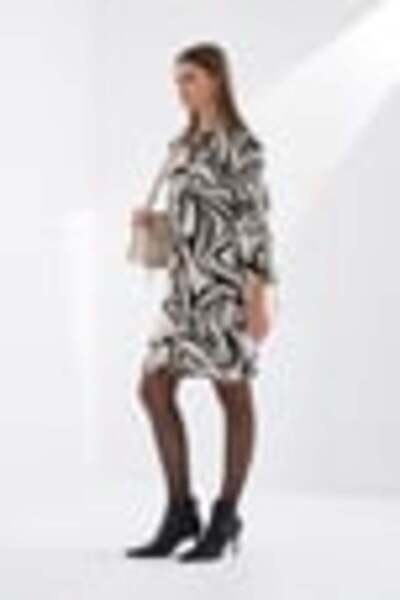 EXPLOSION Μίντι φόρεμα με γεωμετρία