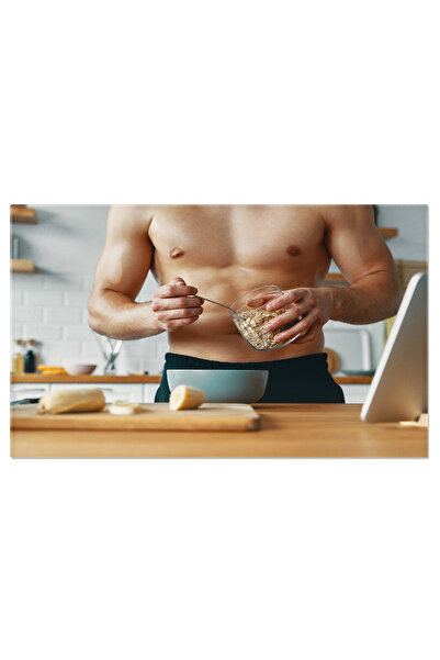 StoryGift Romania Canvas Painting Close-up of an Unrecognized Man Getting Rea...