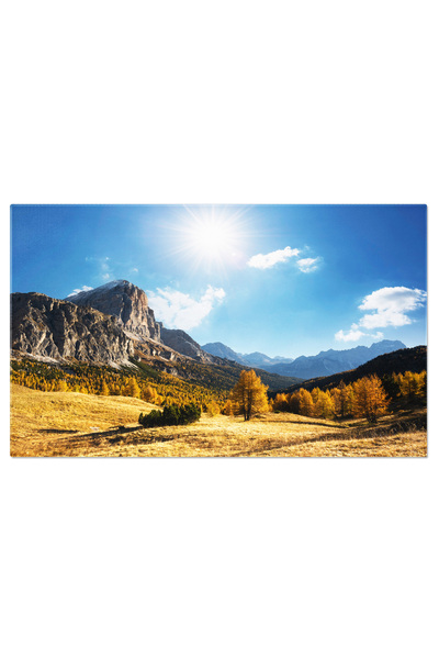 StoryGift Romania Tablou Canvas Vedere incredibila in Alpii Dolomitici italie...