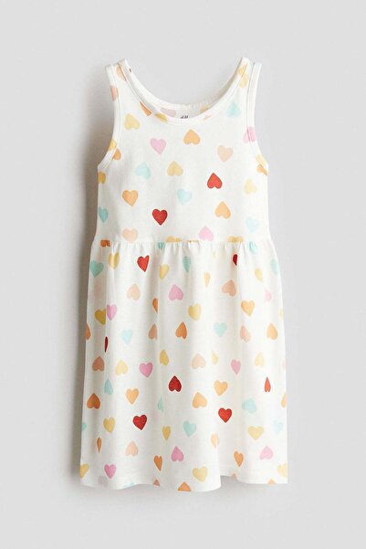 H&M Patterned cotton dress