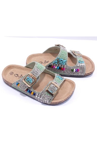 Guja Children's Stoned Mushroom Slippers (the Mold Is Smaller Than Size 1)