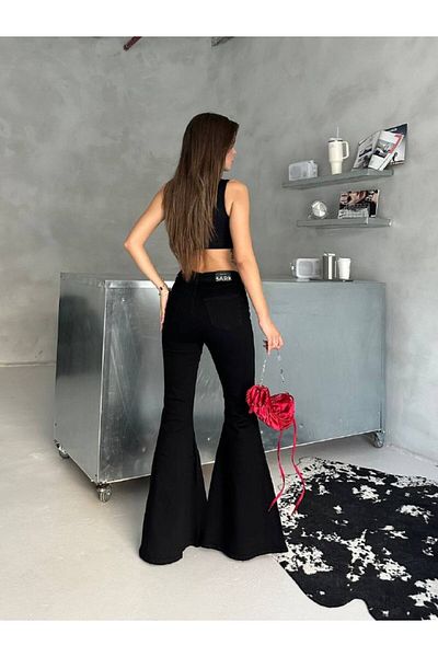 DENİKK Trend Special Design Super Spanish Leg Lycra Flexible Fabric Denim Jean Trousers