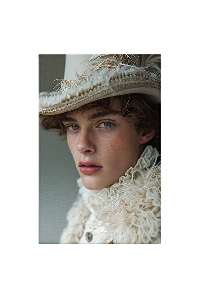 StoryGift Romania Tablou Canvas Chipesul Baiat cu Ochii Albastrui si Pistrui ...