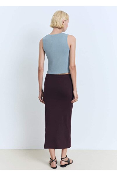 MANGO Woman İnce örgü bluz