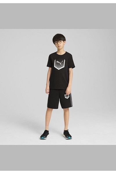 Puma Active Sports Graphic Sweat Shorts Youth