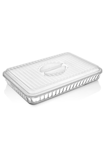 ALP HOME Transparent Rectangular Pyrex Lid – Bpa-Free and Convenient to Carry