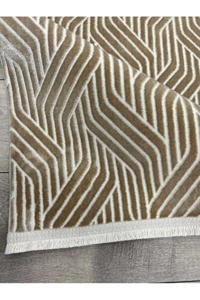 KARAR HALI MODERN TARZLI AKRİLİK SATEN BAMBU HALI