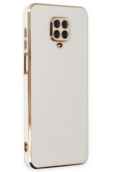 CEPSTOK Xiaomi Redmi Note 9 Pro/Note 9S Kılıf Kenar Detaylı Yumuşak Parlak Si...