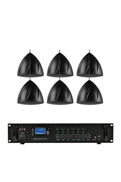 Audiosat Sistem audio cu boxe suspendate negre Power Dynamics PDS40B, bluetoo...