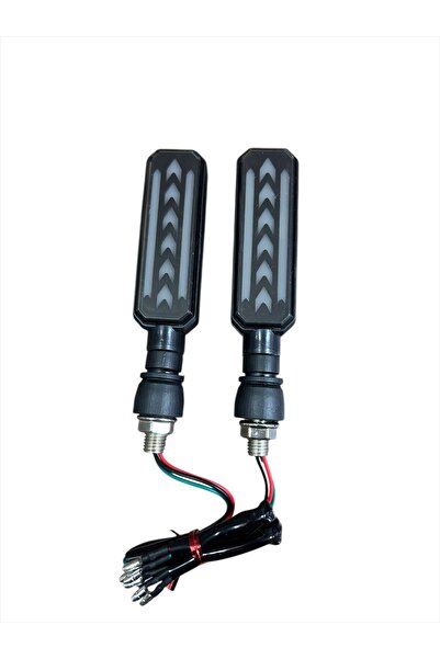 Bix Kayan Led Sinyal Sarı ve Mavi Işık
