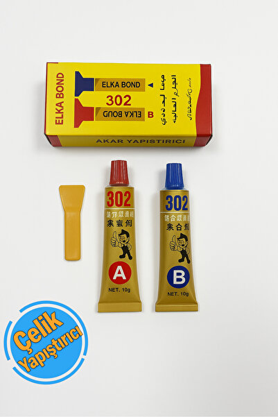 ELKA İlka Çift Karışım Plastik Çelik Yapıştırıcı
