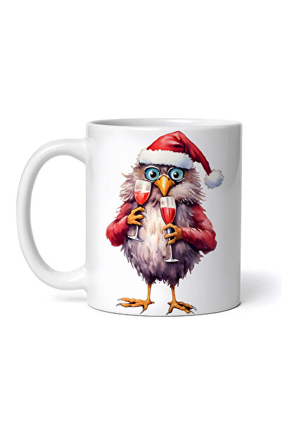 OEM Εξατομικευμένη λευκή κούπα, Hootie Bird, INOVATIX®. 330ml