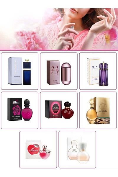 Mini Collection Set of 8 Premium Women's Perfumes - Mini Collection 25ml